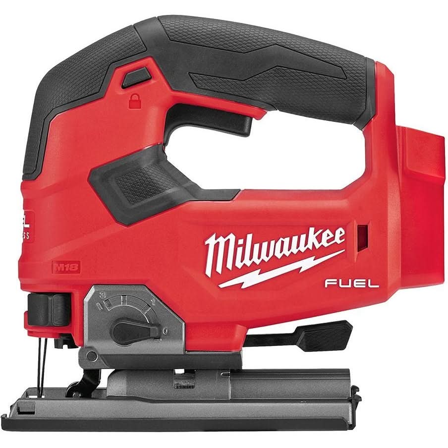 Milwaukee M18 Fuel D-Handle Jig Saw (Bare Tool) with 5-1/4" 24 TPI Bi-Metal Jigsaw Blade, 5-Pack - Image 2
