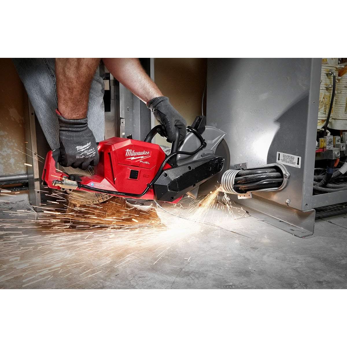 Milwaukee 2786-22HD M18 FUEL Brushless Cordless 9-Inch Cut-Off Saw with ONE-KEY 12.0Ah Kit - Image 2