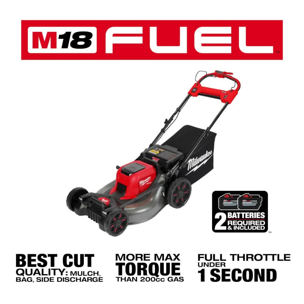Milwaukee 2823-22HD M18 FUEL 21-in Self-Propelled Dual Battery Mower - Image 2
