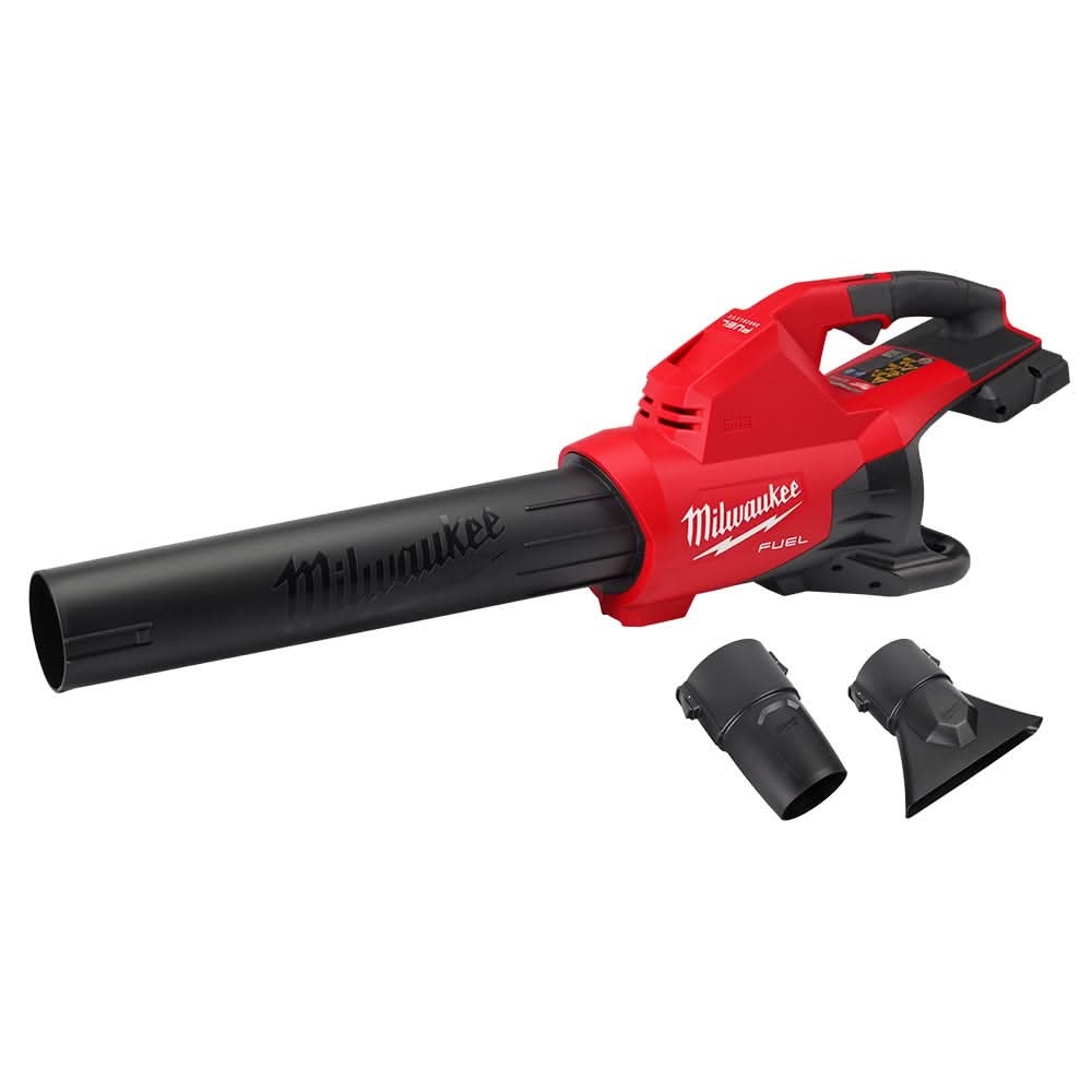 Milwaukee M18 FUEL Dual-Battery Blower plus (2) M18 REDLITHIUM HIGH OUTPUT XC 8.0Ah Batteries and Dual Bay Rapid Charger - Image 3