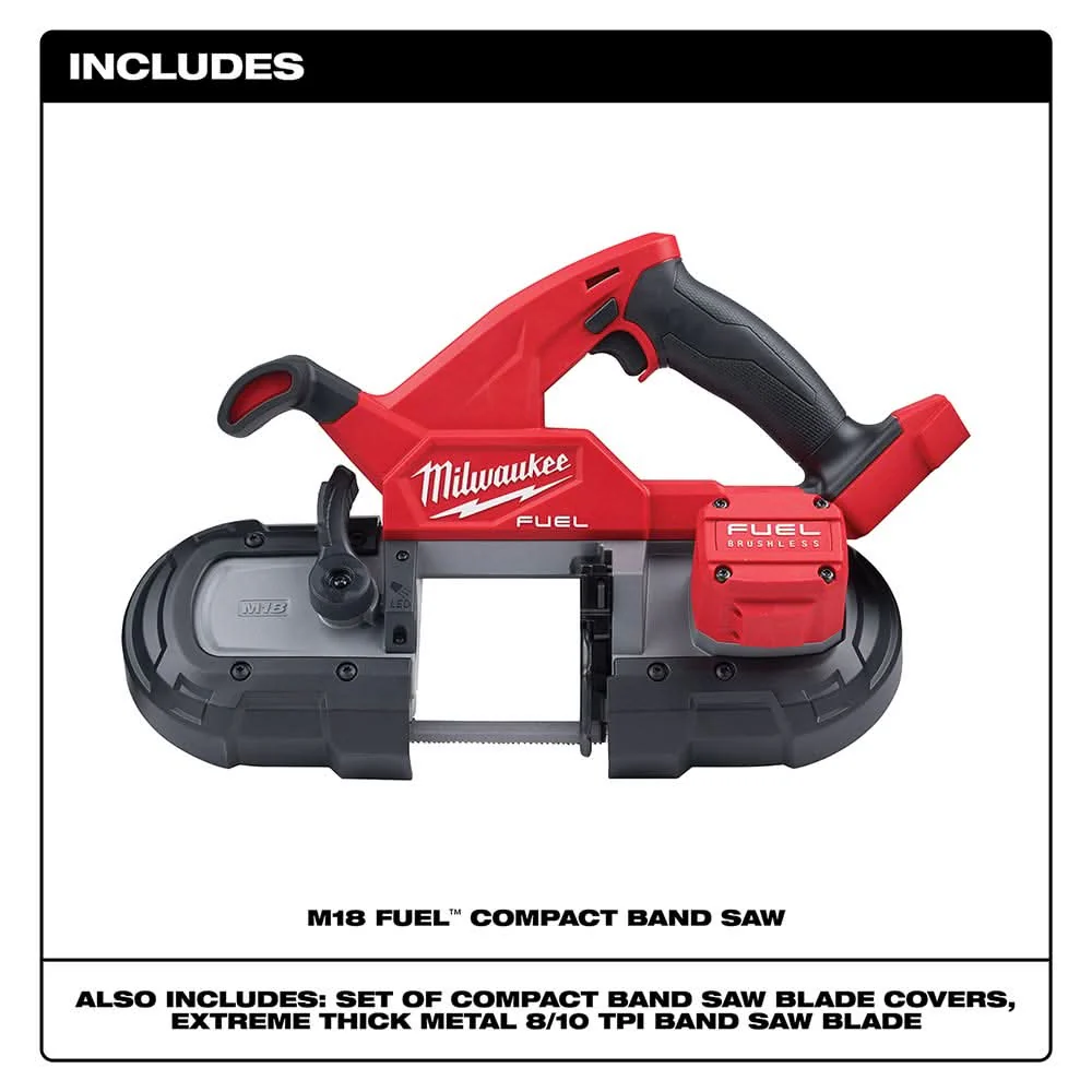 Milwaukee 2829-20 M18 FUEL Compact Band Saw with 5.0Ah Battery - Image 3