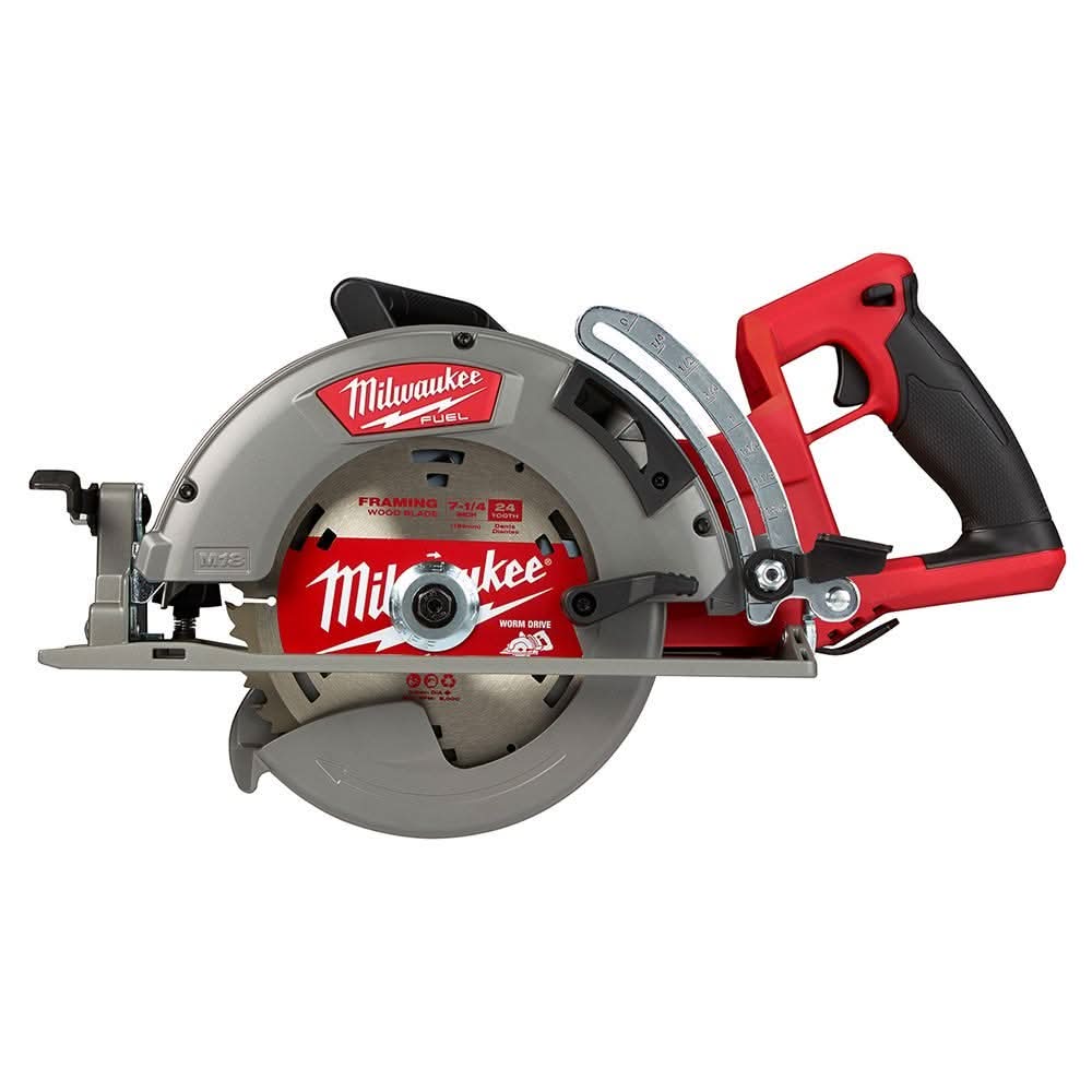 Milwaukee M18 FUEL 21-Degree Framing Nailer with M18 FUEL 7-1/4" Circular Saw and M18 REDLITHIUM HIGH OUTPUT XC 6.0Ah Battery 2-Pack - Image 3