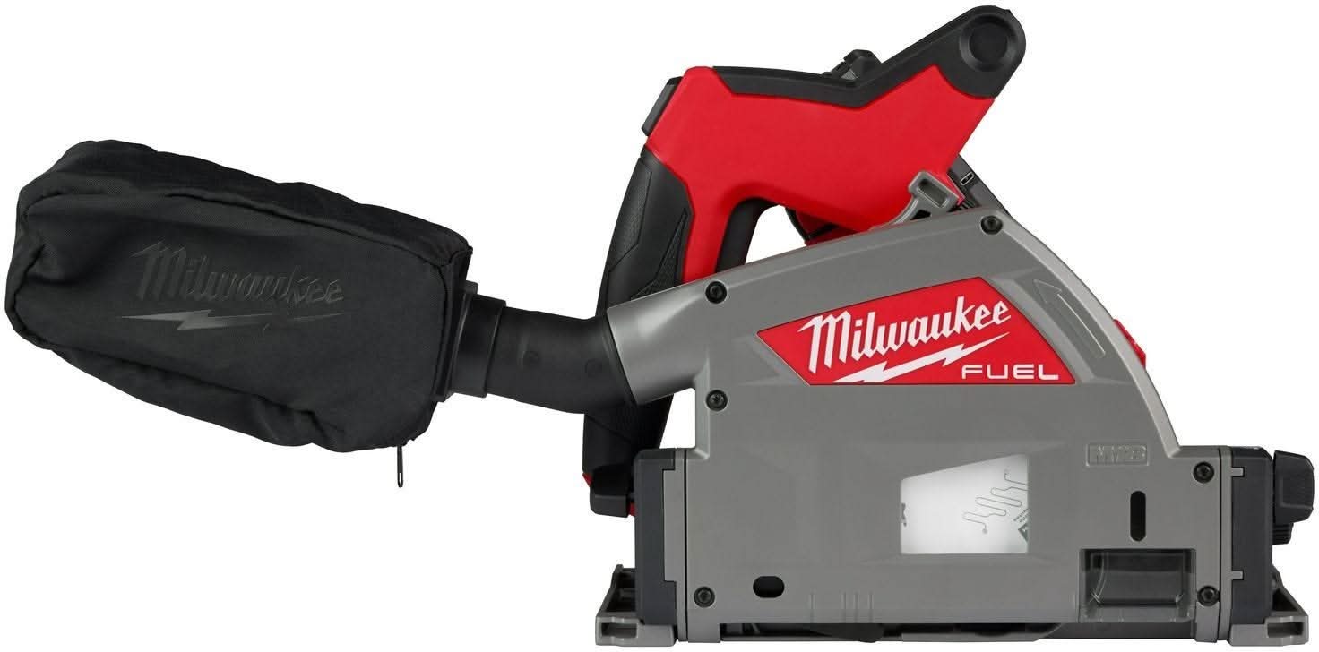 Milwaukee M18 FUEL 6-1/2" Plunge Track Saw, Tool Only plus M18 FUEL Brushless Compact Router, Tool Only - Image 2
