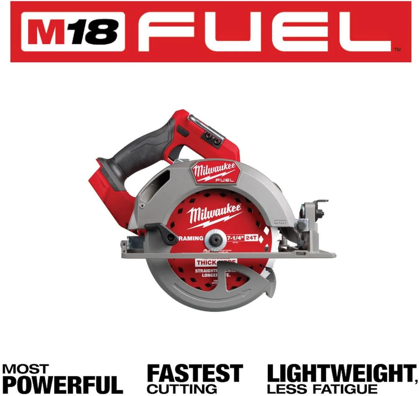 Milwaukee 2834-20 M18 FUEL 7-1/4 in. Circular Saw, Tool Only - Image 2