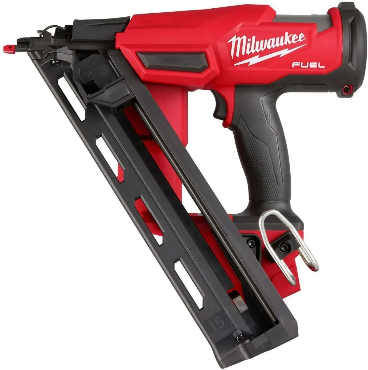 Milwaukee M18 FUEL 15-Gauge Finish Nailer with M18 2.0Ah Compact Battery Pack - Image 2