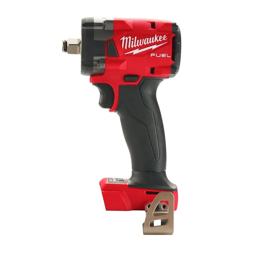 Milwaukee 2855-20 M18 FUEL 1/2-Inch Compact Impact Wrench with Friction Ring, Tool Only - Image 1