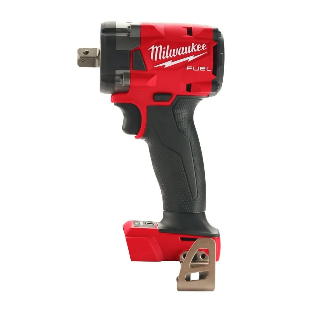 Milwaukee 2855P-20 M18 FUEL 1/2-Inch Compact Impact Wrench with Pin Detent, Tool Only - Image 1