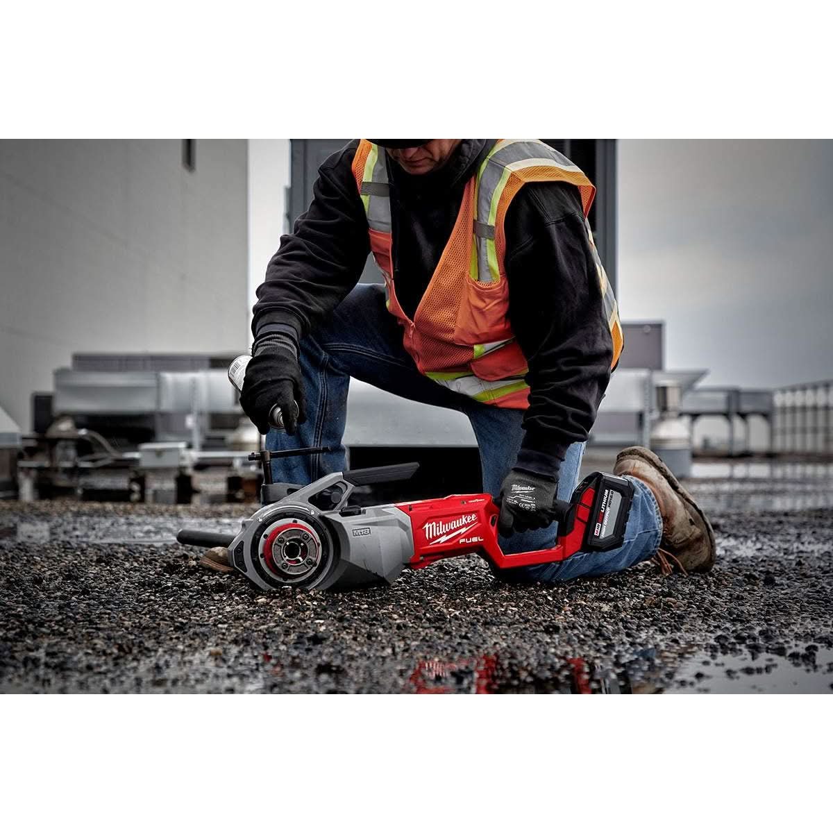 Milwaukee 2874-22HD M18 FUEL Pipe Threader w/ One-Key 12.0Ah Kit - Image 2