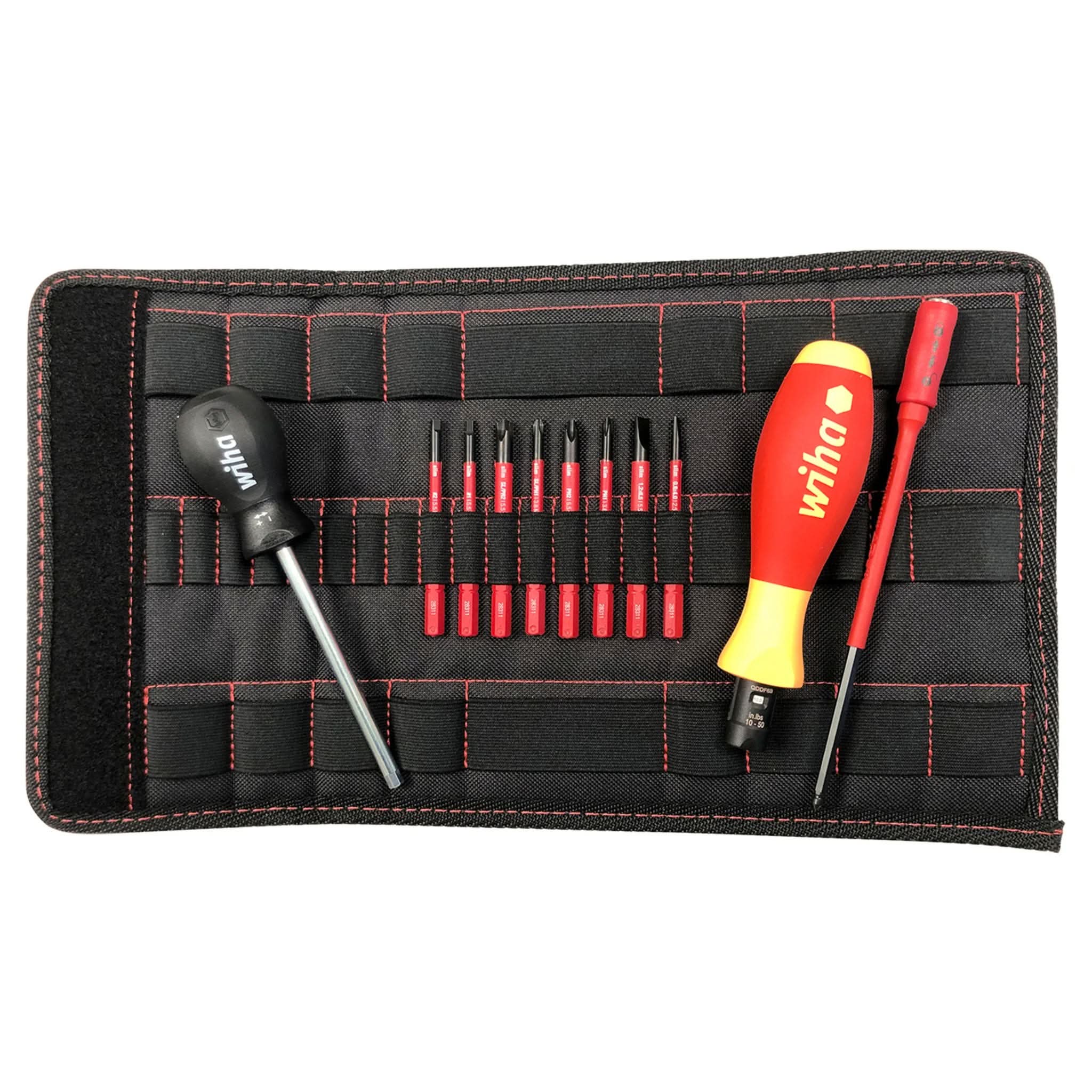 Wiha 28789 11-Piece Insulated TorqueVario-S & SlimLine Blade Set - Image 3