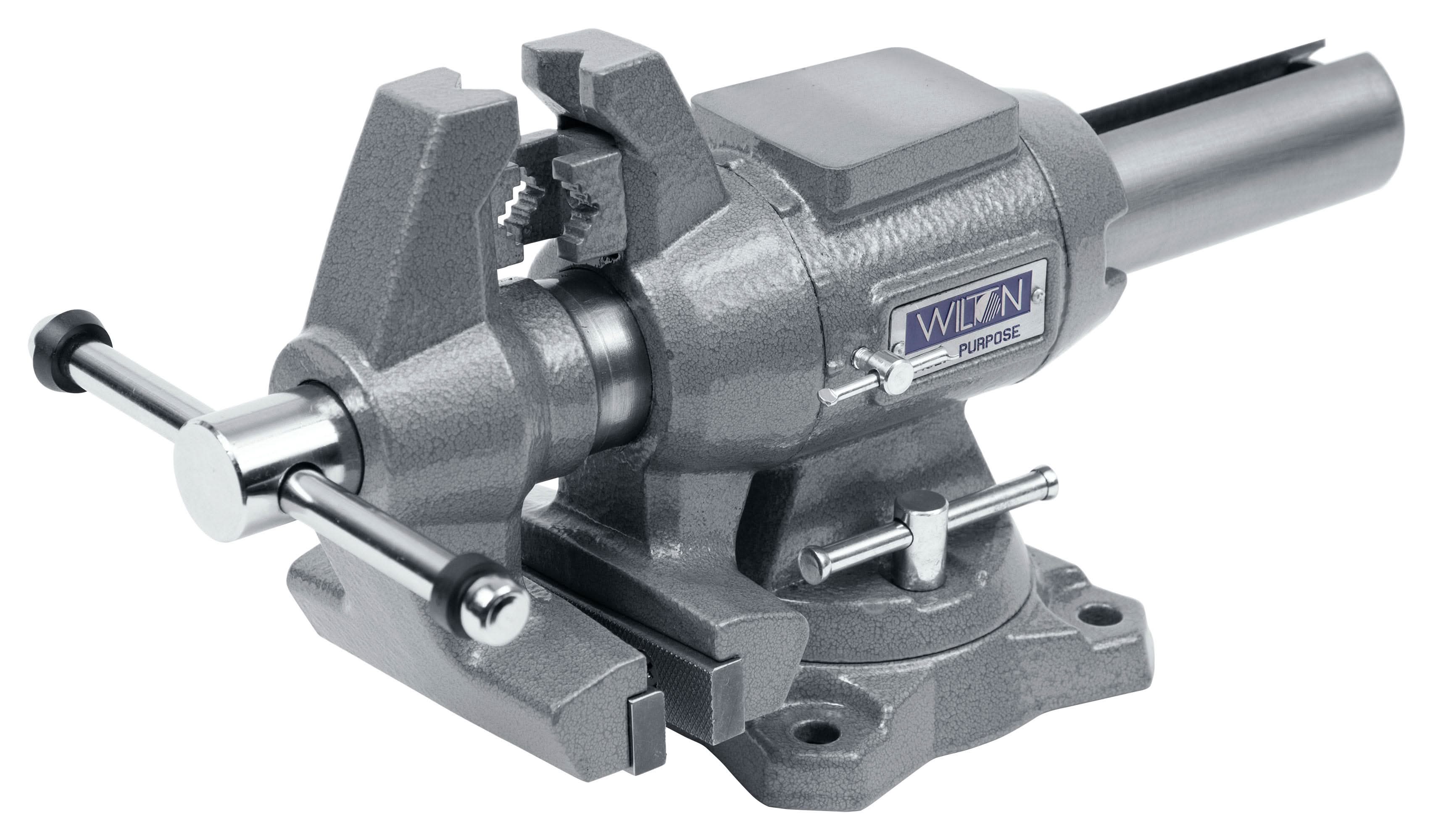 Wilton 28844 Multi-Purpose Bench Vise, 4-1/2-Inch Jaw Width, 360-Degree Rotating Head & Base - Image 2