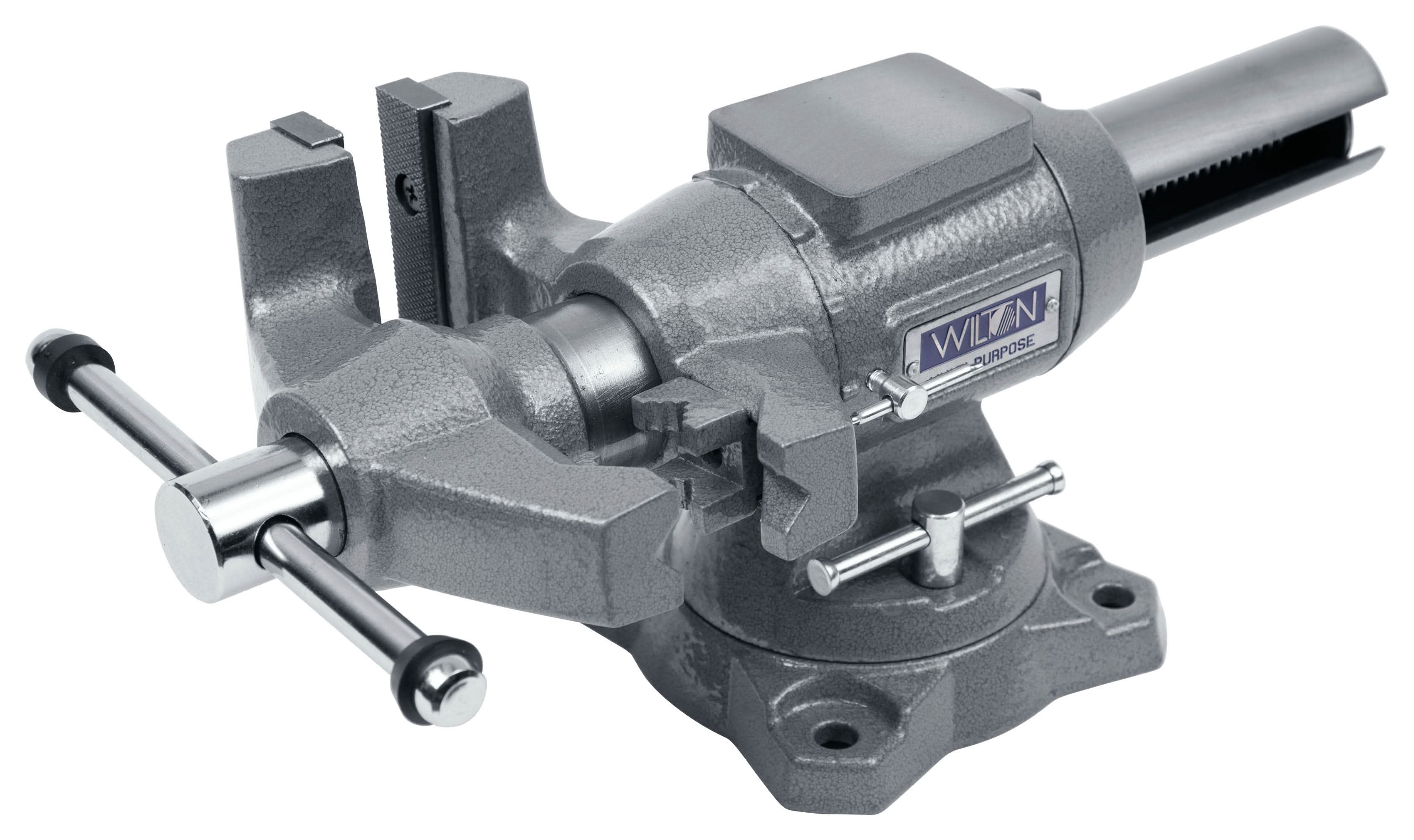 Wilton 28844 Multi-Purpose Bench Vise, 4-1/2-Inch Jaw Width, 360-Degree Rotating Head & Base - Image 3