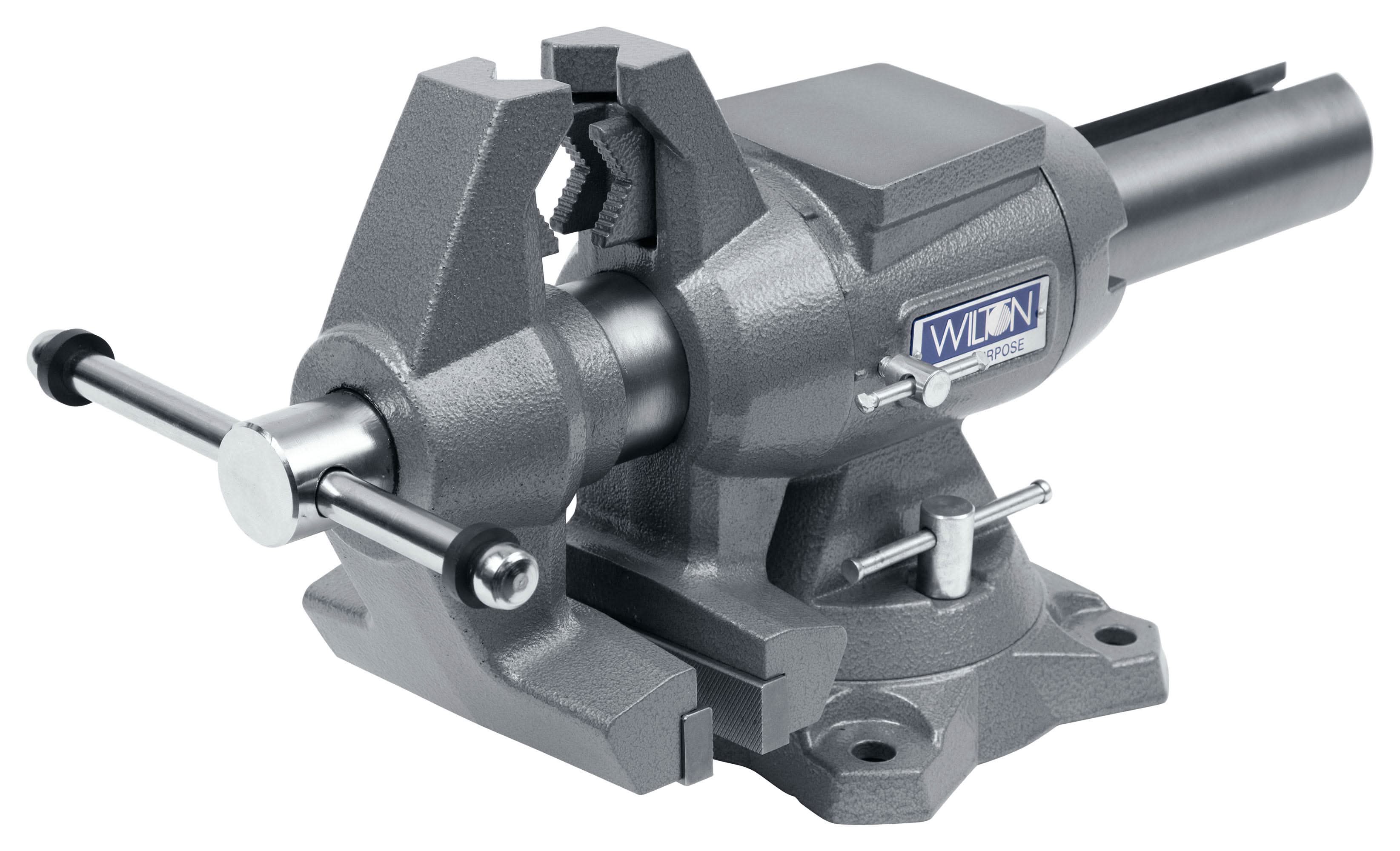 Wilton 28845 Multi-Purpose Bench Vise, 6-1/2-Inch Jaw Width, 360-Degree Rotating Head & Base - Image 2