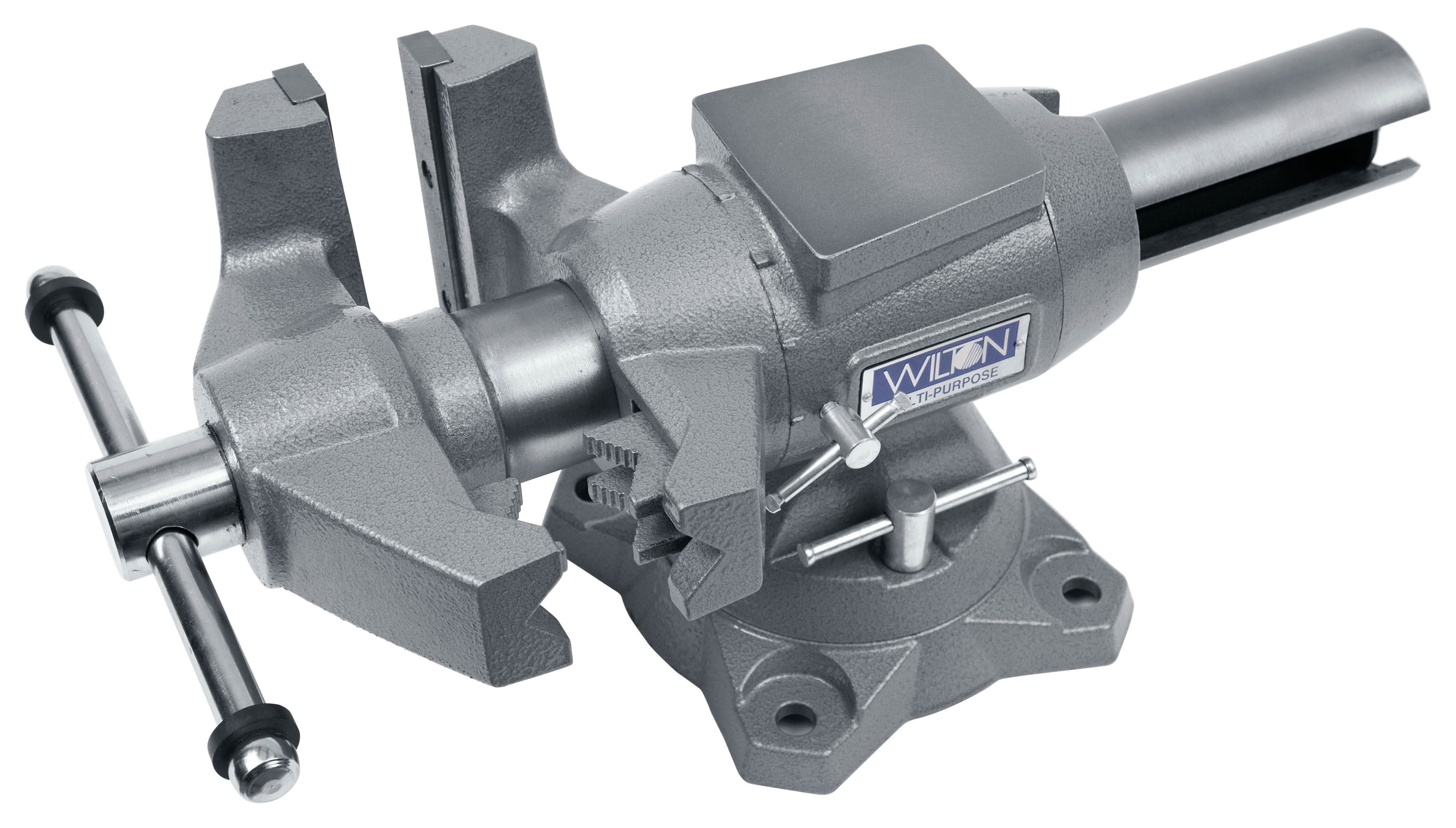 Wilton 28845 Multi-Purpose Bench Vise, 6-1/2-Inch Jaw Width, 360-Degree Rotating Head & Base - Image 3