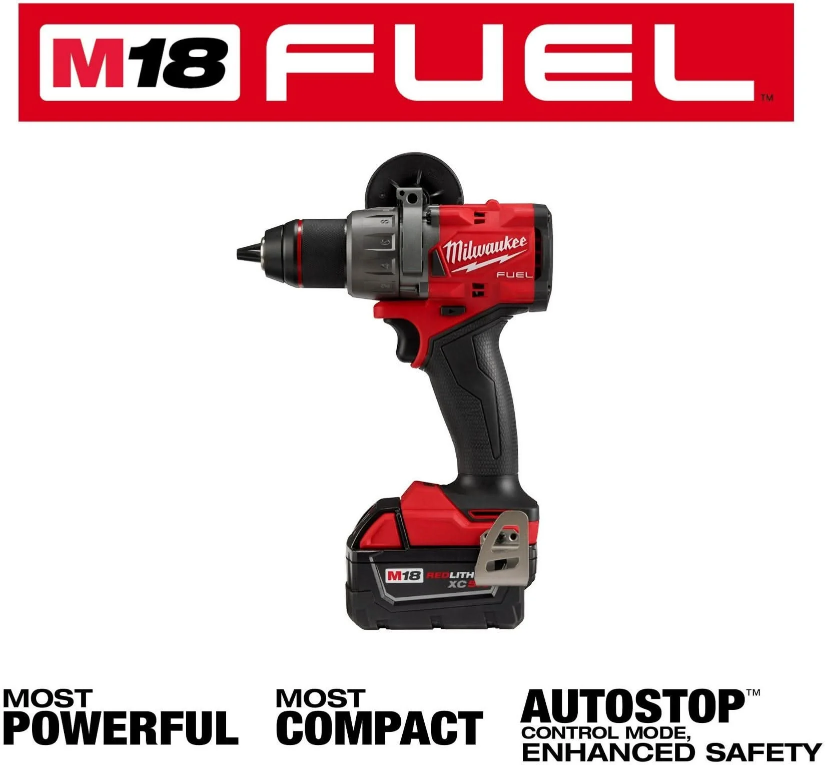 Milwaukee 2903-22 M18 FUEL 1/2-in. Drill/Driver Kit - Image 3