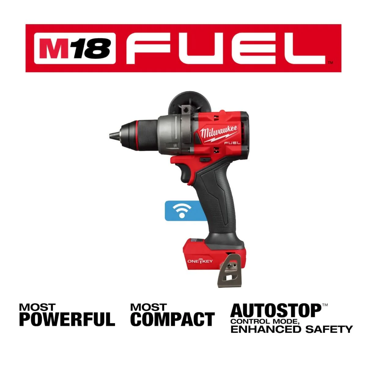 Milwaukee M18 FUEL Â½â€ Hammer Drill/Driver w/ ONE-KEY - Image 3