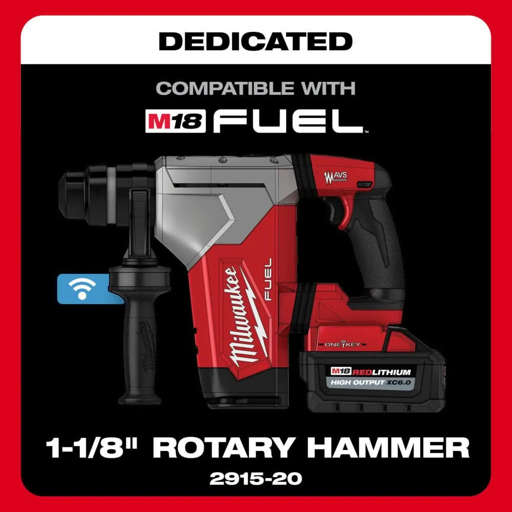 Milwaukee 2915-DE M18 FUEL HAMMERVAC 1-1/8-in. Dedicated Dust Extractor - Image 2