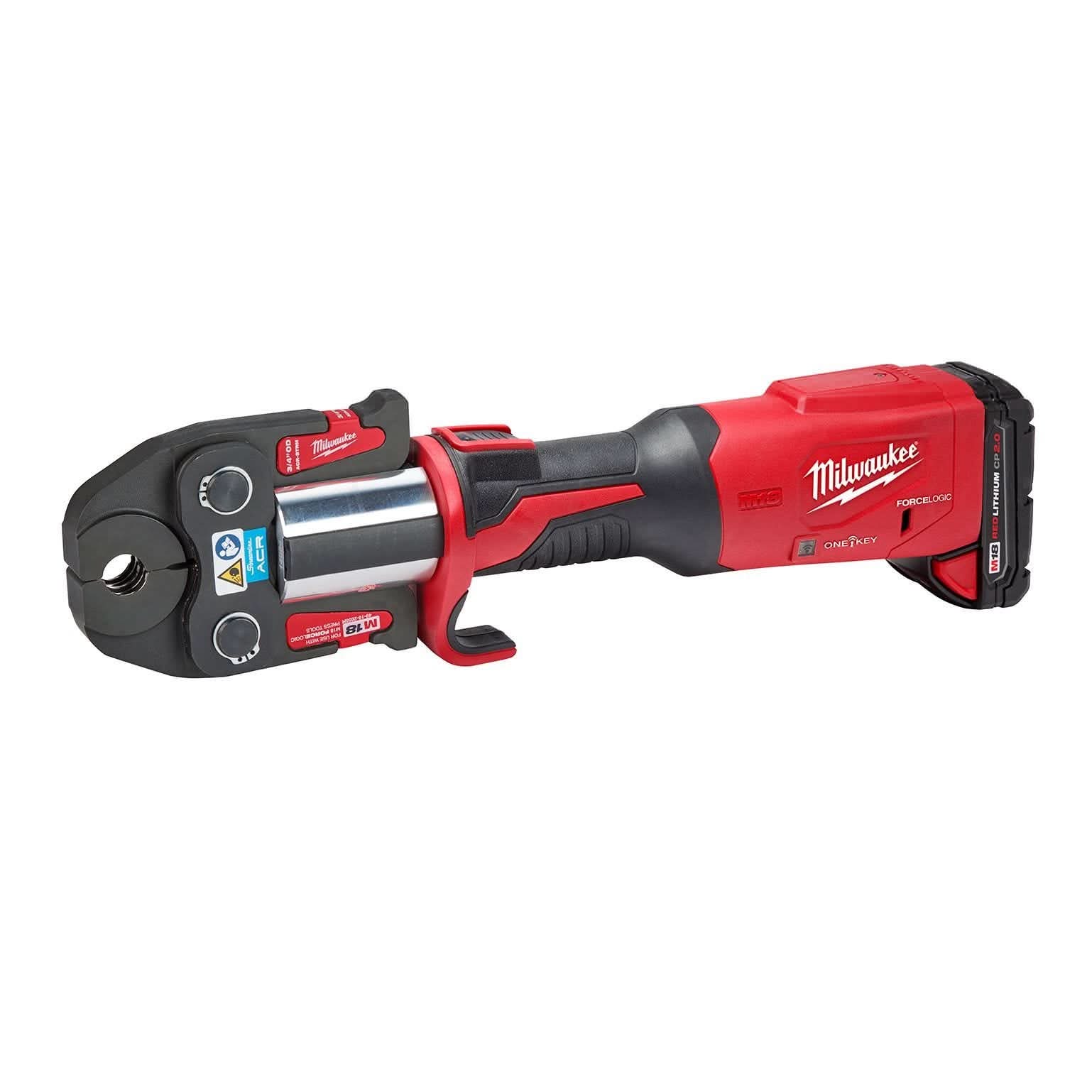 Milwaukee 2922-22M M18 FORCE LOGIC Press Tool with ONE-KEY 2.0Ah Kit - Image 3