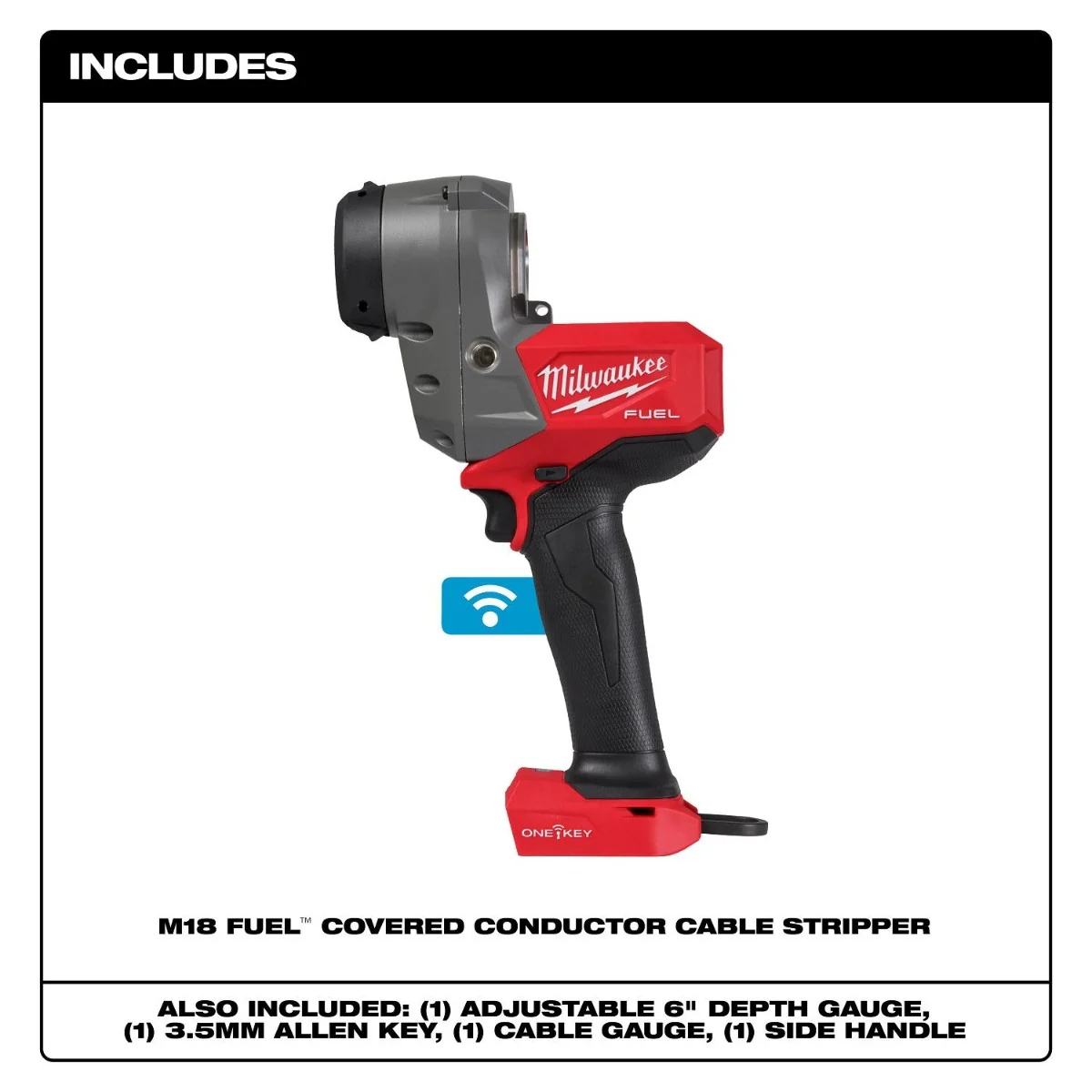 Milwaukee 2937-20 M18 FUEL Covered Conductor Cable Stripper, Tool Only - Image 2