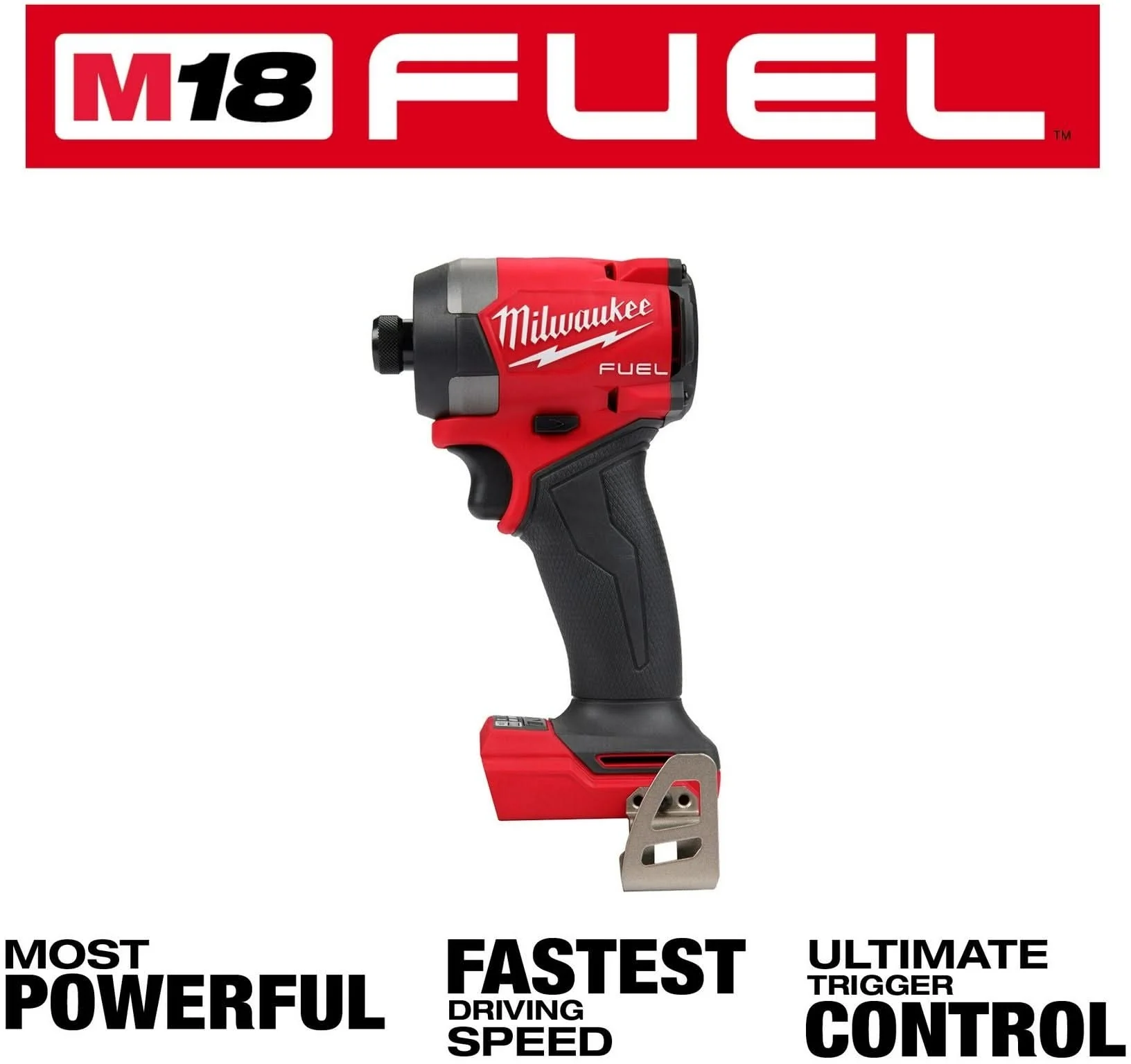 Milwaukee 2953-20 M18 FUEL 1/4-in. Hex Impact Driver, Tool Only (PROMO) - Image 2