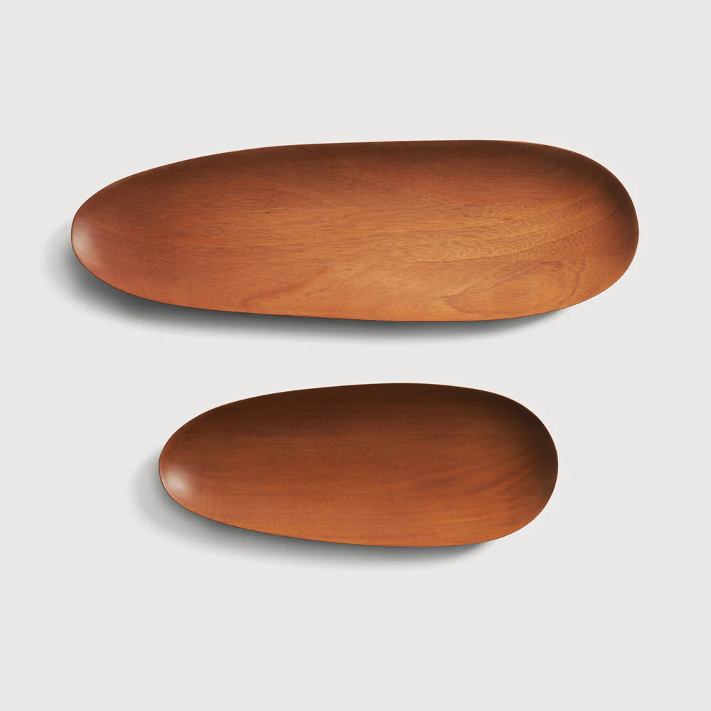 ETHNICRAFT THIN OVAL BOARDS SET - MAHOGANY | $129.00 - Image 3
