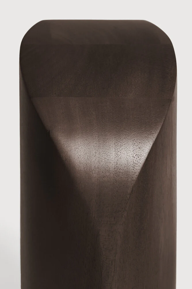 ETHNICRAFT PI BOOK ENDS - MAHOGANY DARK BROWN | $199.00 - Image 3