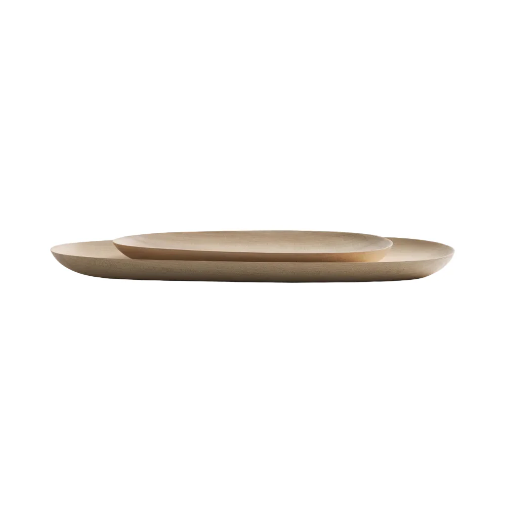 ETHNICRAFT THIN OVAL BOARDS SET - SYCAMORE | $179.00 - Image 1