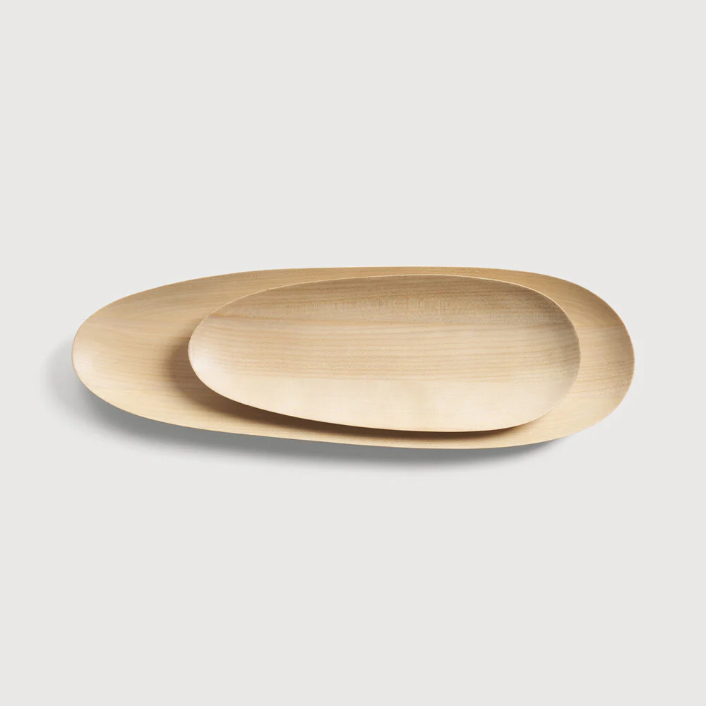 ETHNICRAFT THIN OVAL BOARDS SET - SYCAMORE | $179.00 - Image 2