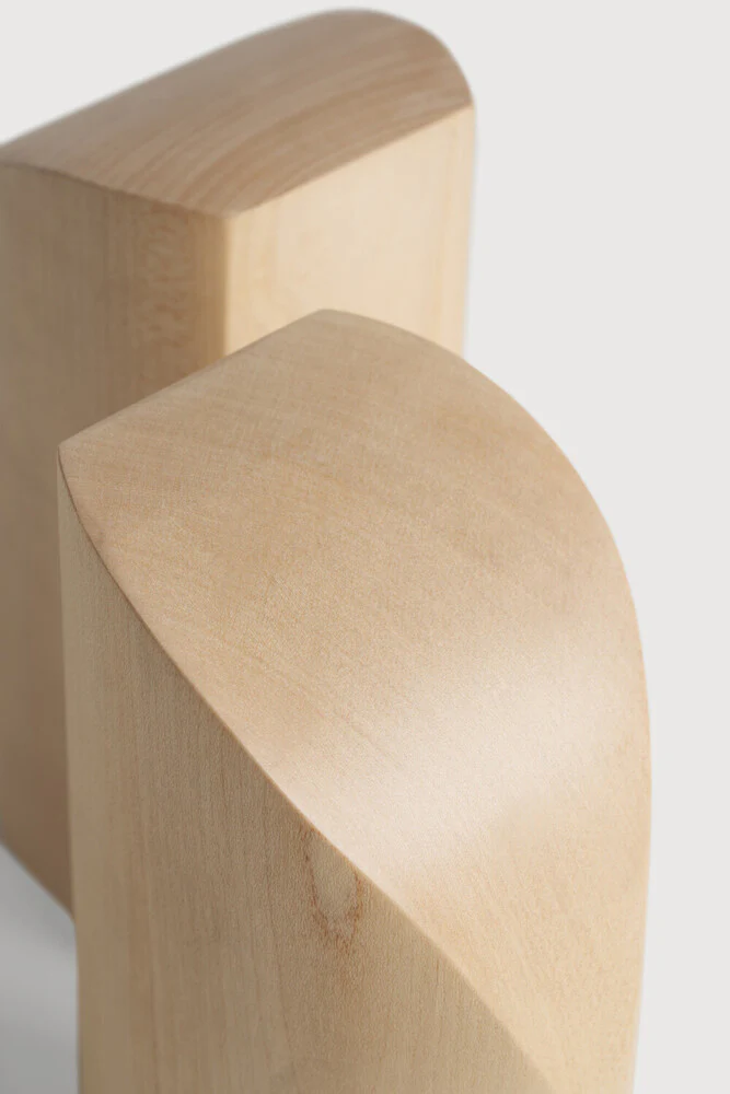 ETHNICRAFT PI BOOK ENDS - SYCAMORE | $259.00 - Image 3