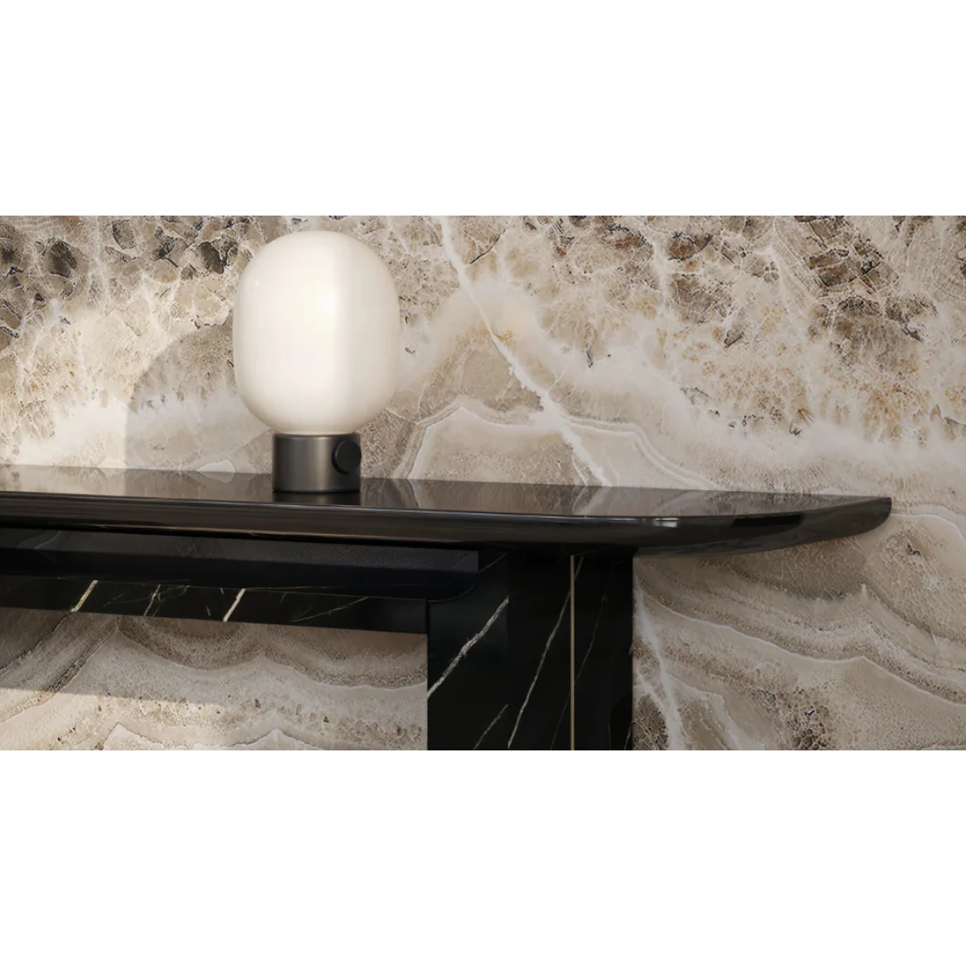 CARACOLE | Sofa & Console Table OVERLAP CONSOLE DARK | $5,090.00 - Image 2