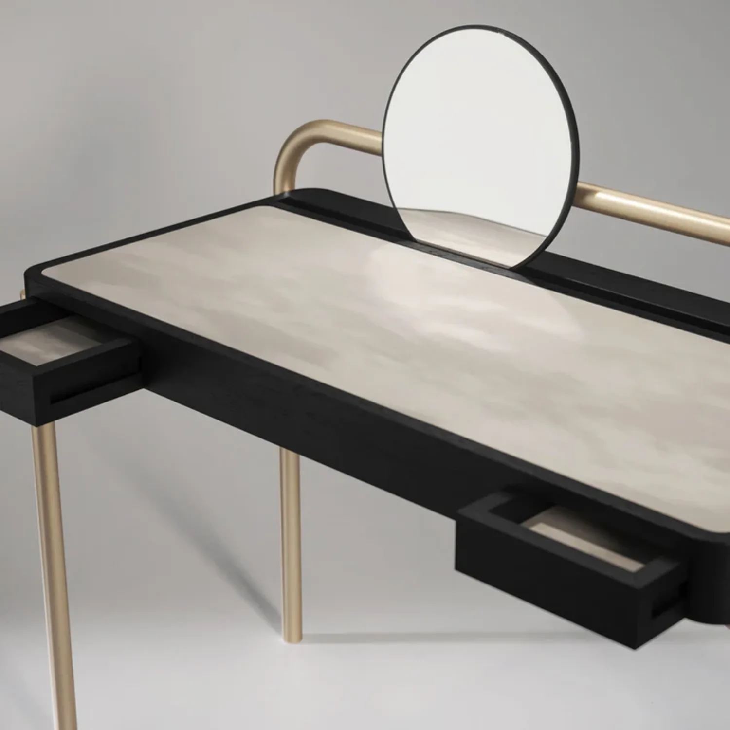 SECOLO | ROLL MARBLE DESK | $8,025 - Image 2
