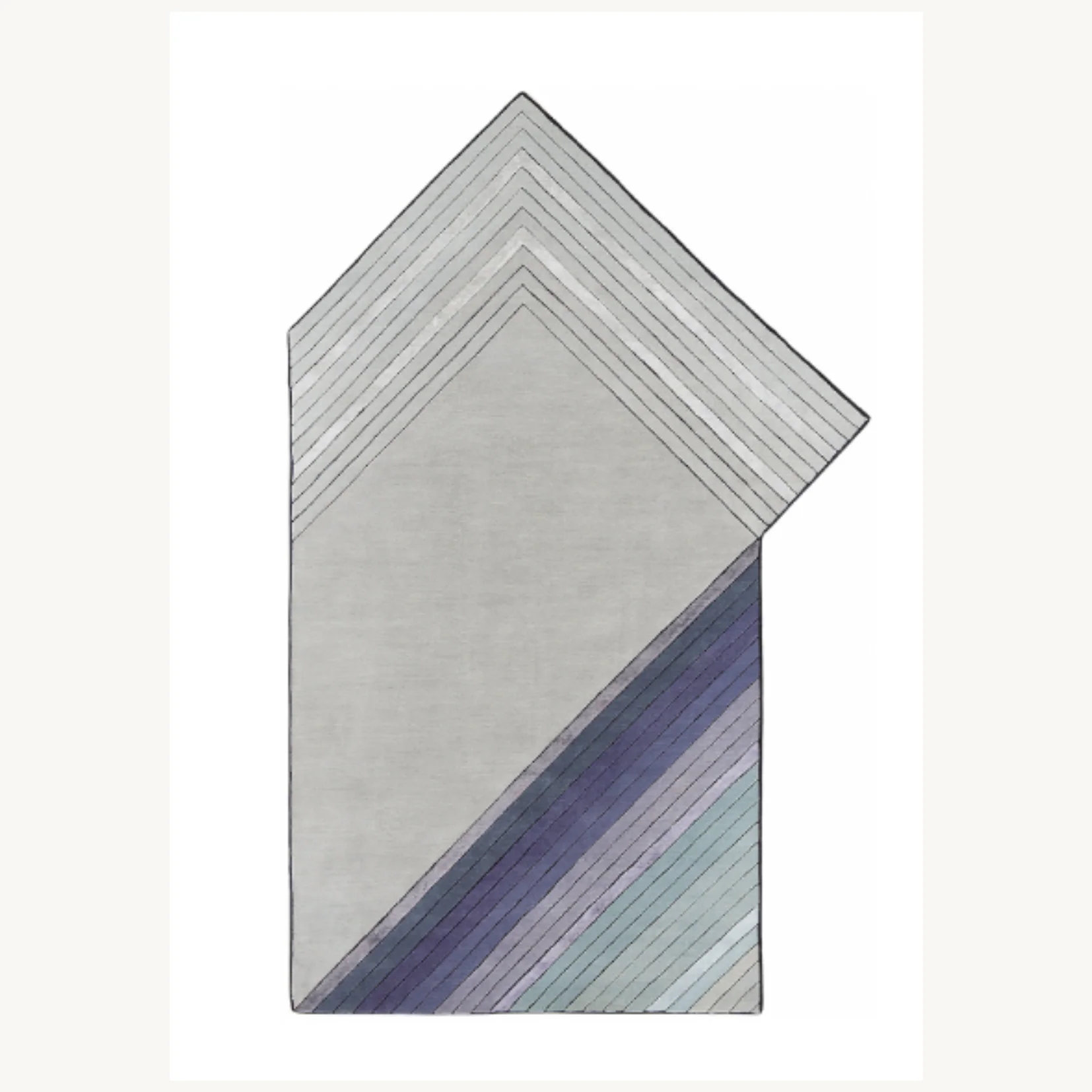 PAPIROFLEXIA RUG | $7,513.00 - $9,316.00 - Image 2
