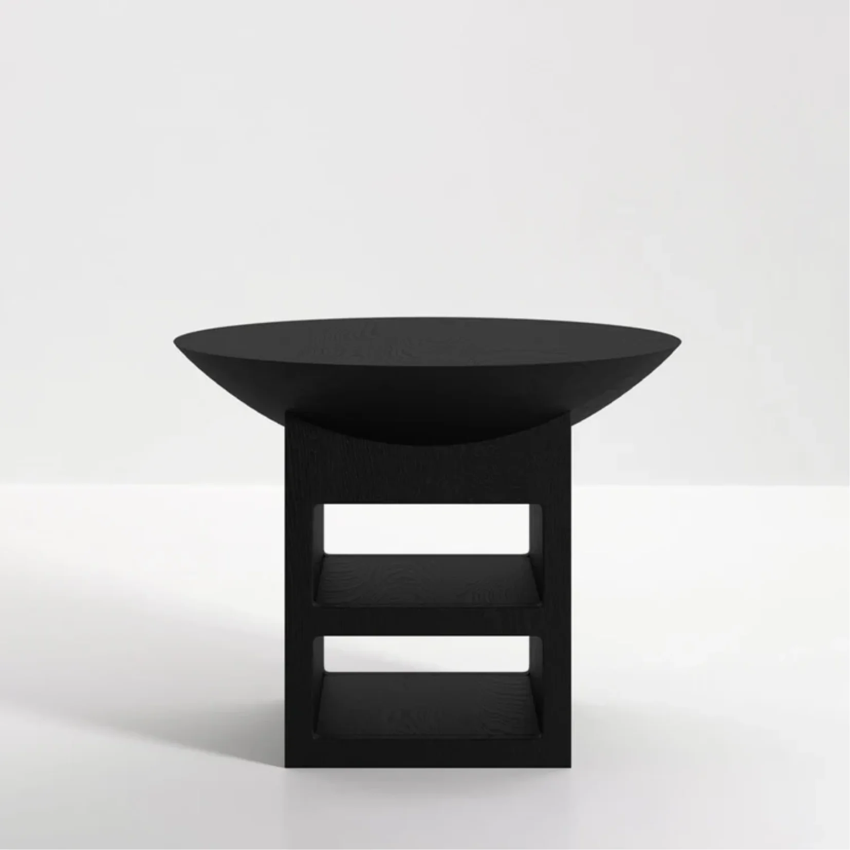 SECOLO | ATLANTE BLACK WOOD SIDE TABLE | $4,330 - Image 2