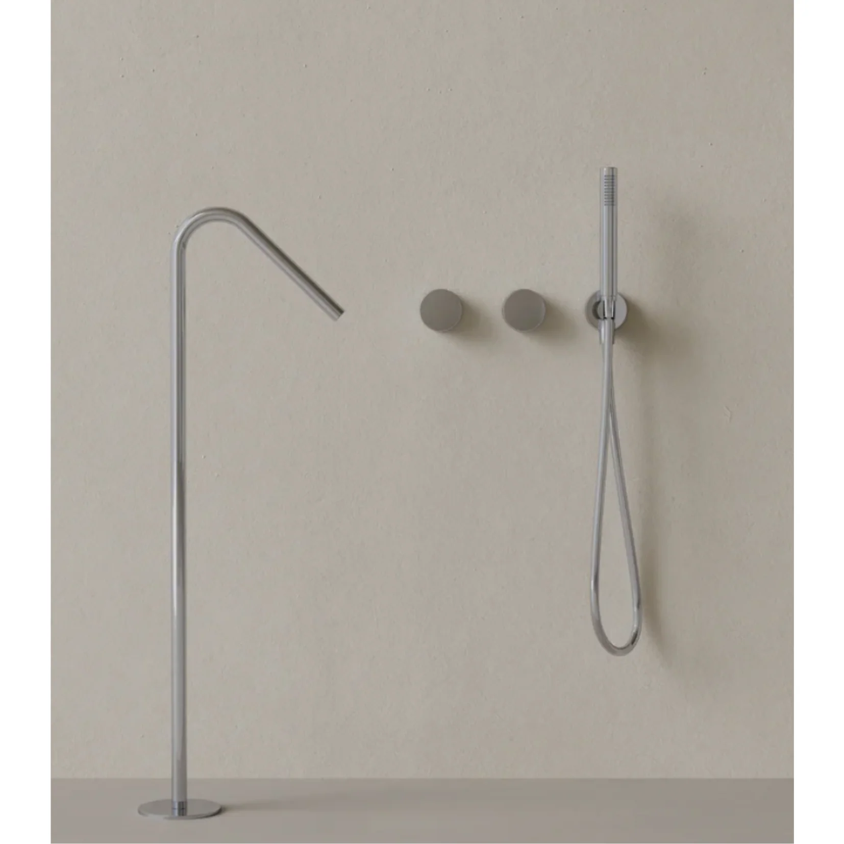 ELEMENTO BATH | ANGLED FLOOR MOUNTED BATHTUB FILLER | $2,270.55 - Image 2