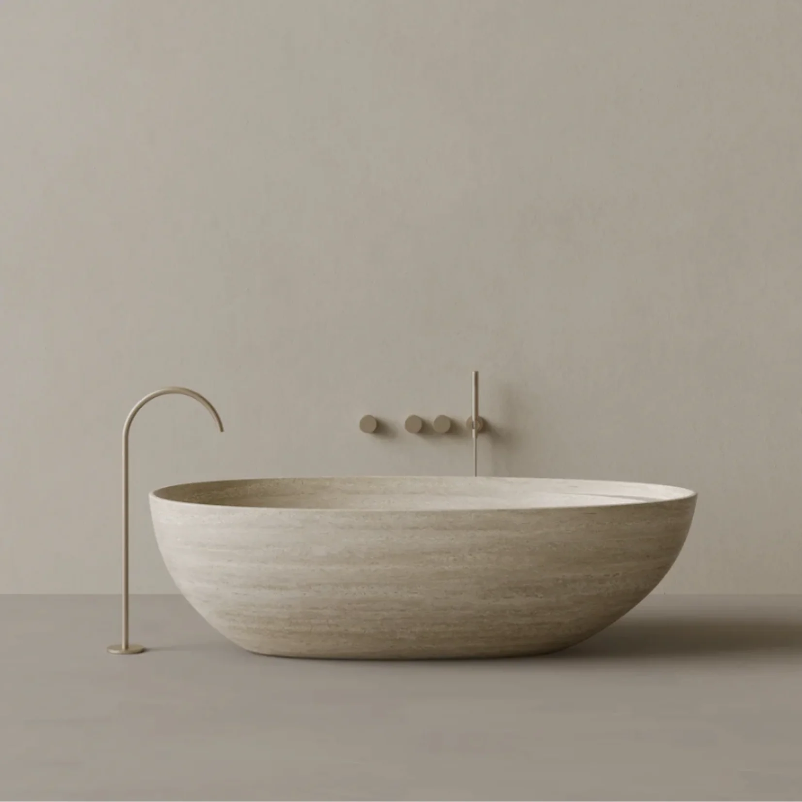 ELEMENTO BATH | 76" x 39" BATHTUB WITH SHELF | $12,243.00 - $55,828.00 - Image 2