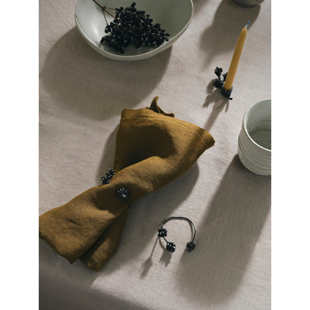 FERM LIVING | FOREST NAPKIN RINGS SET OF 4 | $65.00 - Image 3