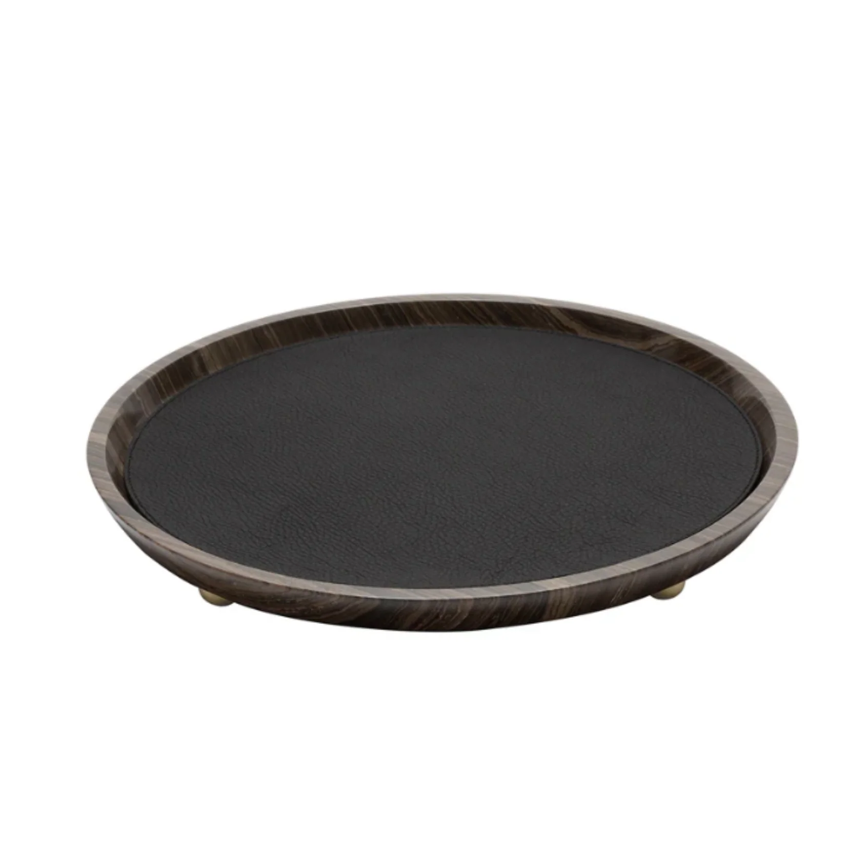 GIOBAGNARA | MONZA LEATHER & MARBLE VALET TRAY | $ 705.00 - Image 2