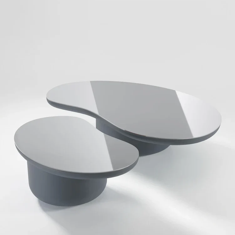SECOLO | LAGHI MATTE BLUE COFFEE TABLE | $ 5,755 - Image 2