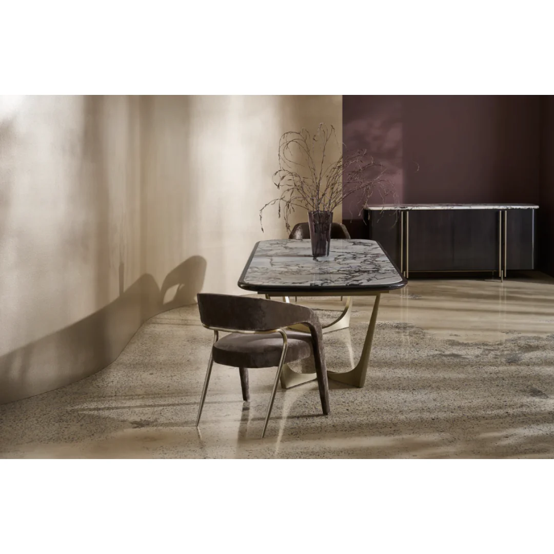 CARACOLE | GAZELLE DINING CHAIR - MINK | $2,545.00 - Image 2