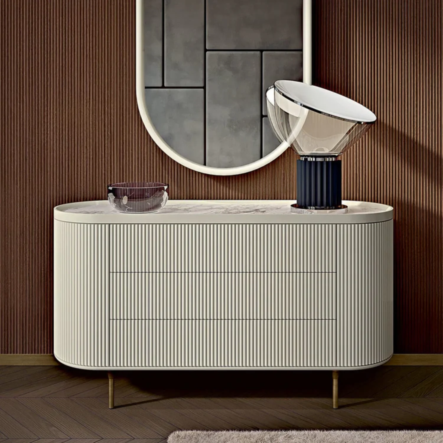 BAMAX | 3-DRAWER WHITE DRESSER | $12,960.00 - Image 2