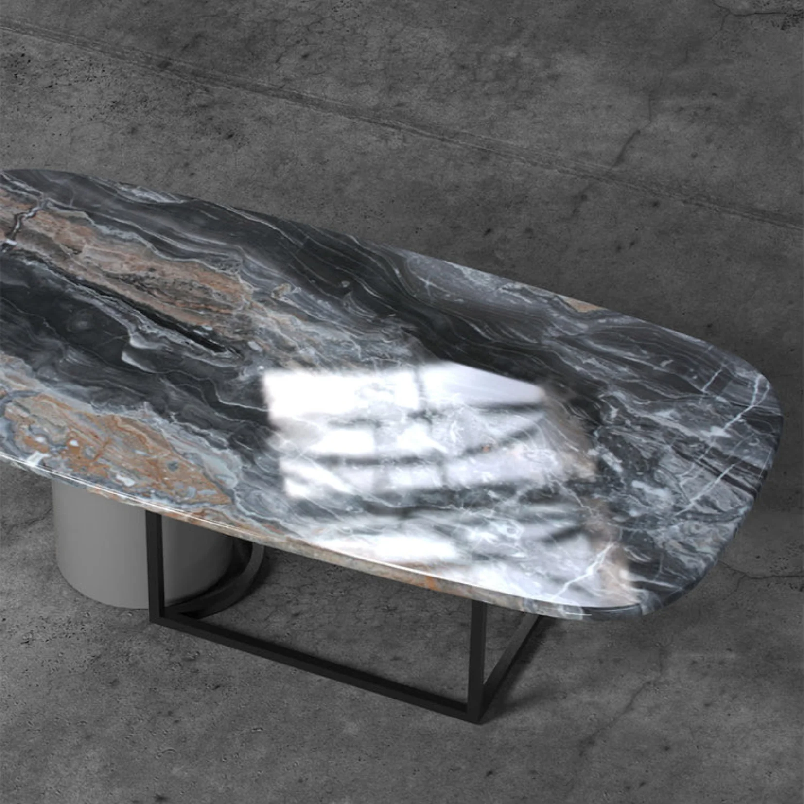 SECOLO | HORUS ARABESCATO OROBICO MARBLE TABLE | $19,150 - Image 2