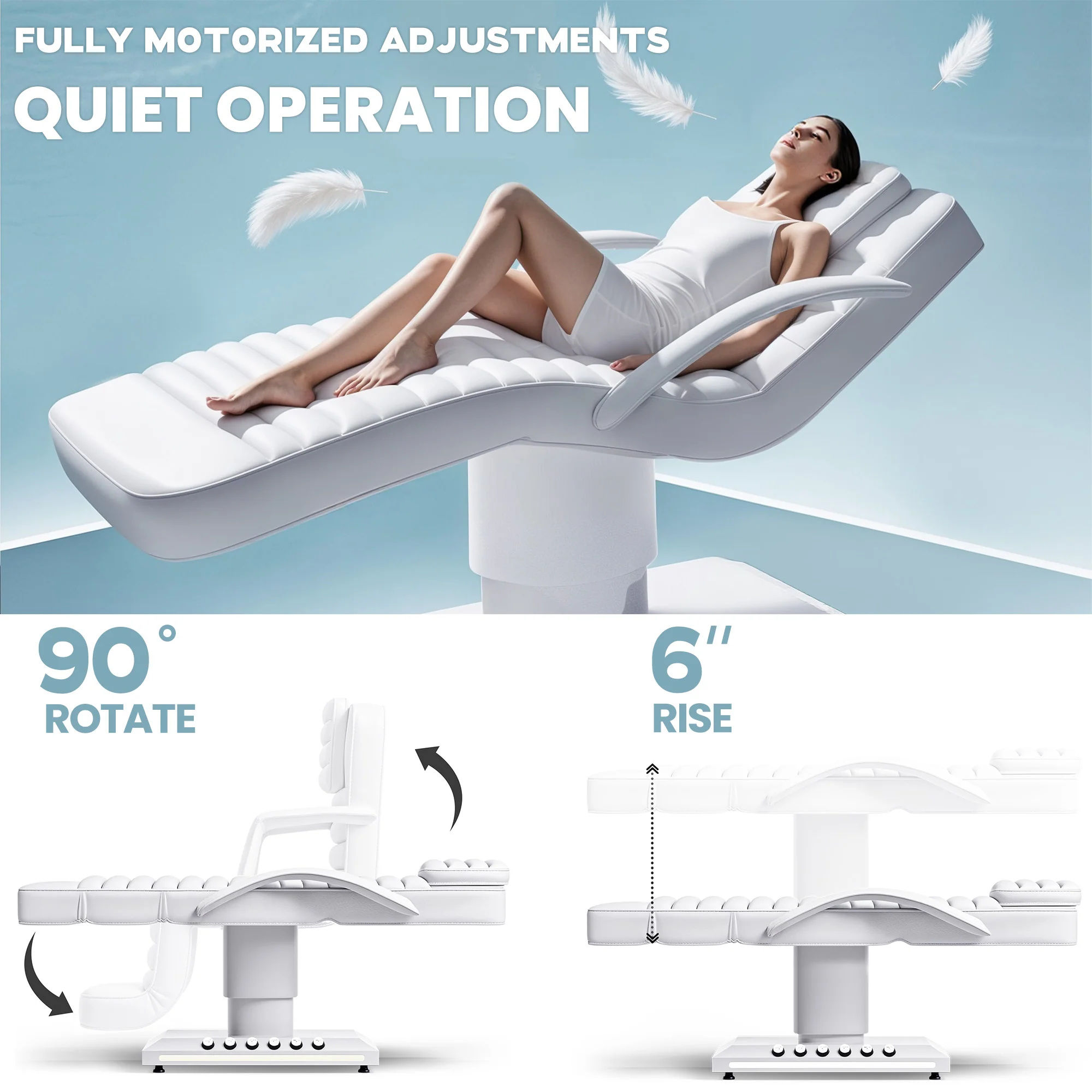 Advwin Electric Massage Chair with LED Light - Image 2