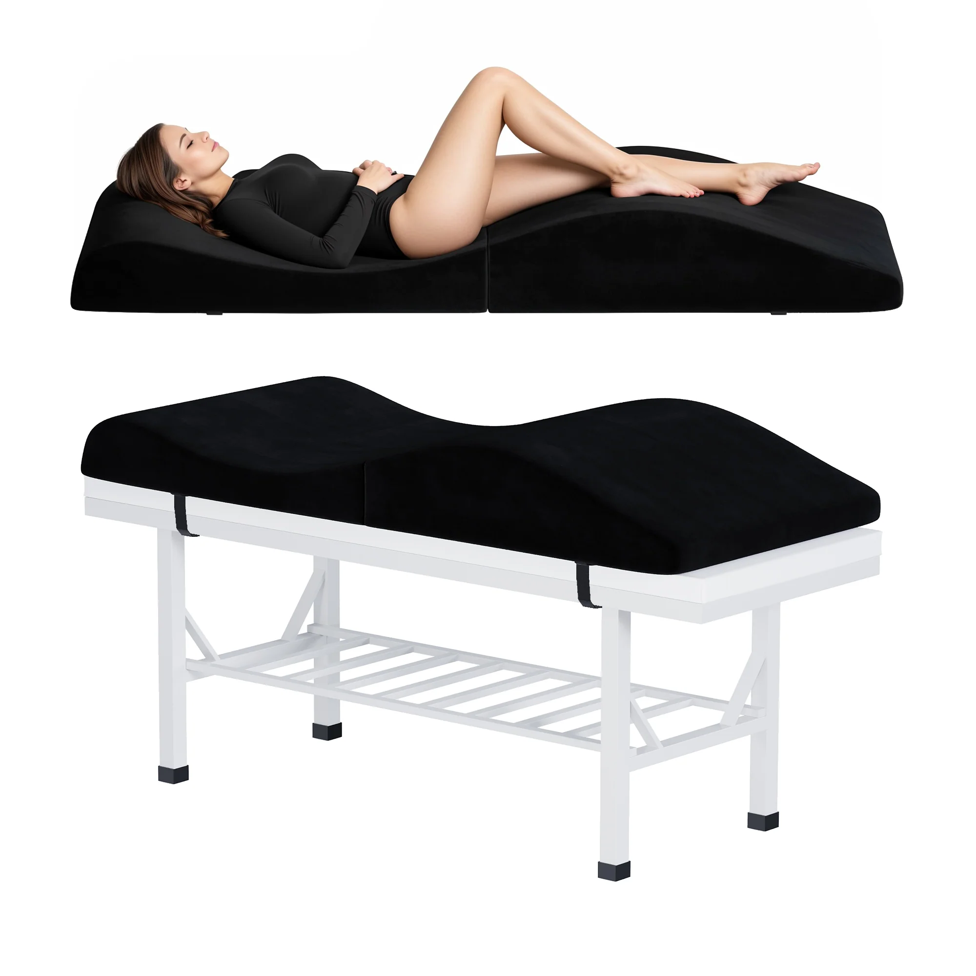 Advwin Foldable Curvy Lash Bed Topper - Image 1