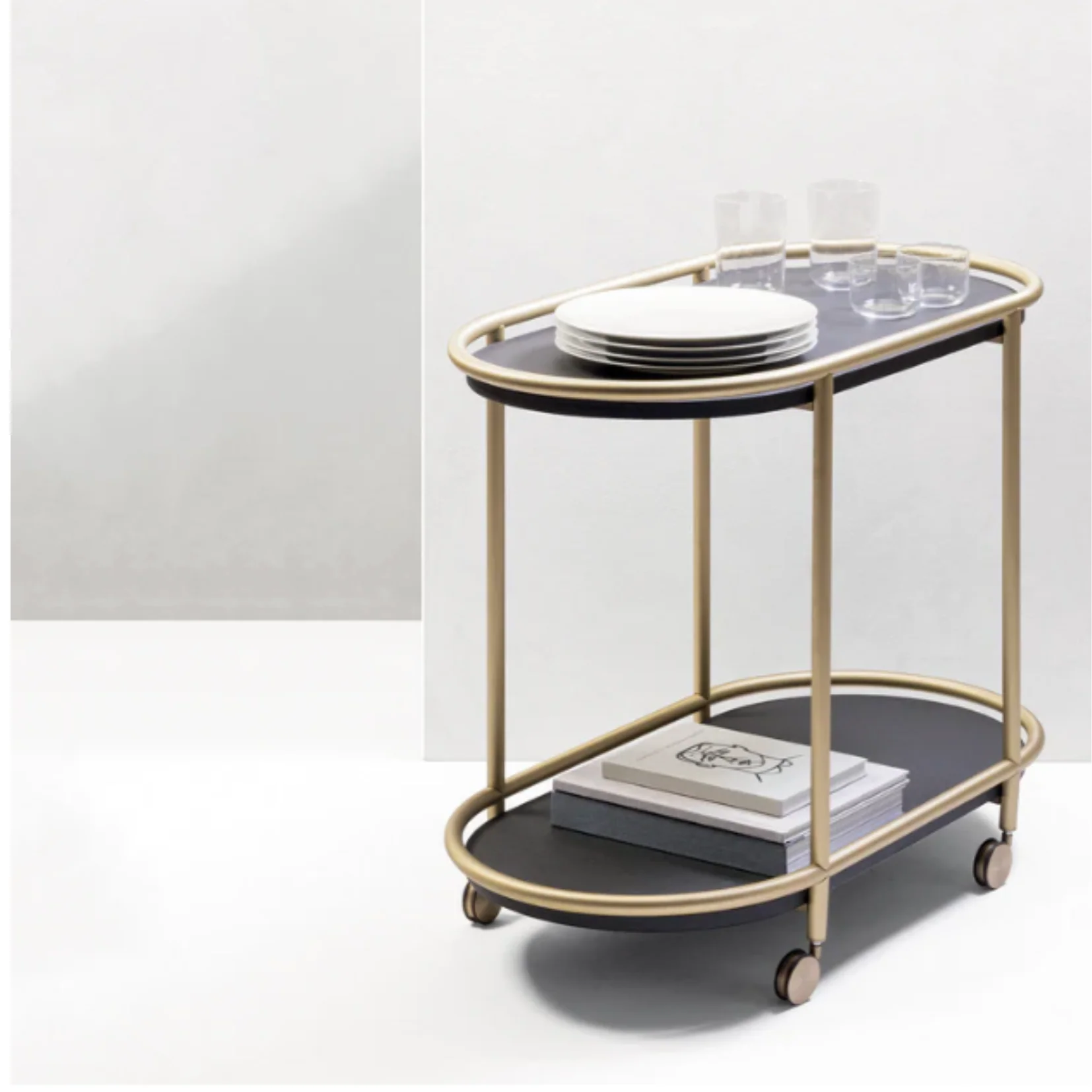 GIOBAGNARA | ARCADE OVAL SERVING TABLE | $ 2,880.00 - Image 2