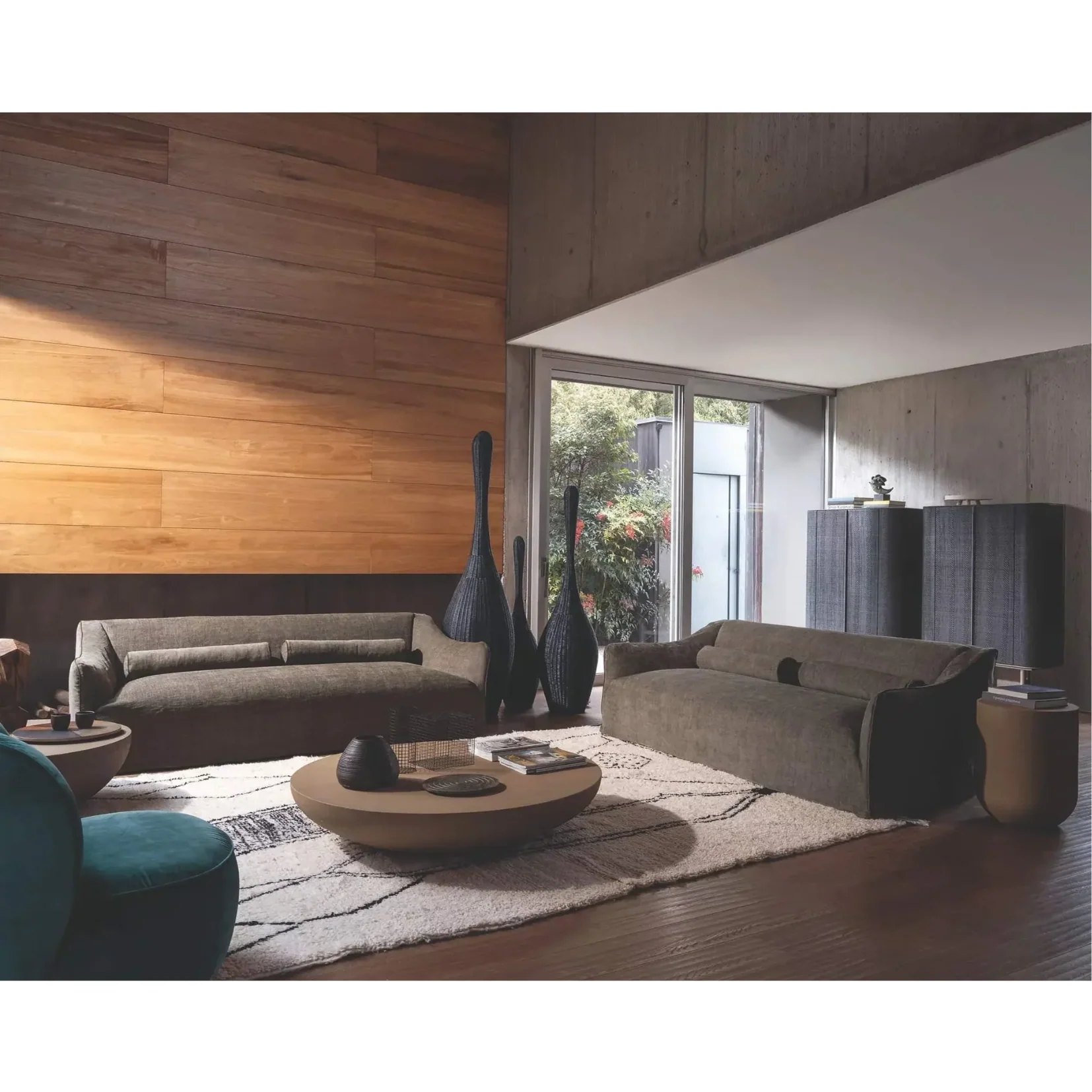 GERVASONI |SAIA 12 UNPHOLSTERED SOFA | $7,892.00 - Image 2