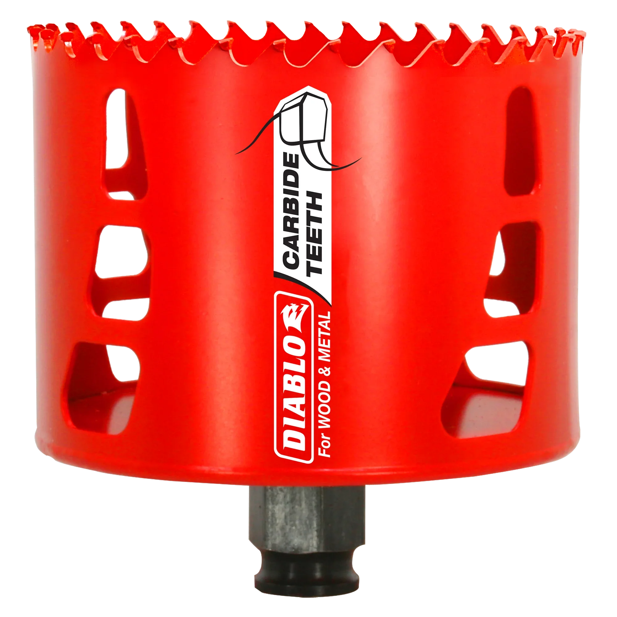 Diablo DHS3500CT 3-1/2 Inch Carbide-Tipped Wood & Metal Holesaw - Image 1