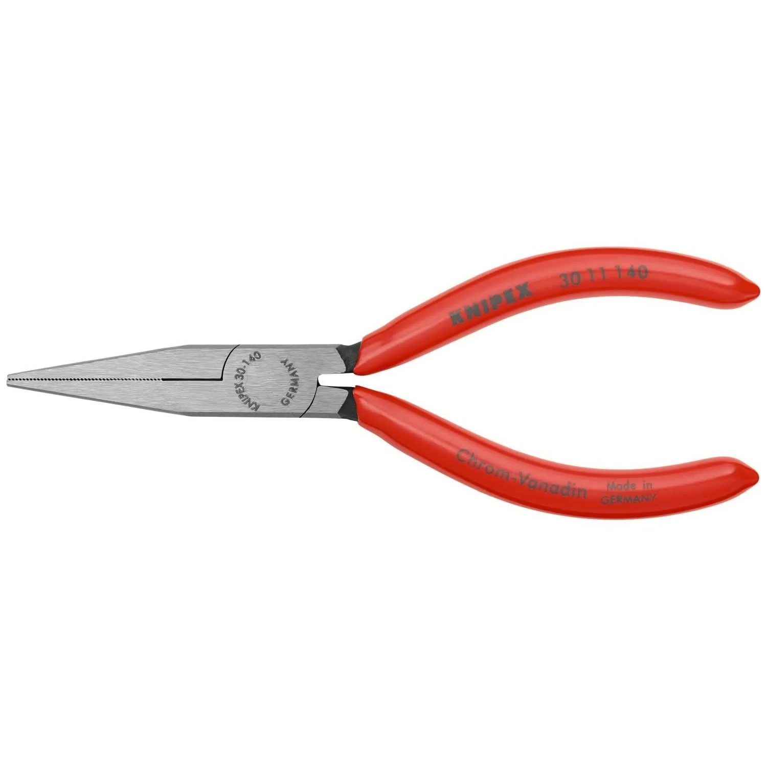 Knipex 30 11 140 Long Nose Pliers-Flat Tips - Image 1