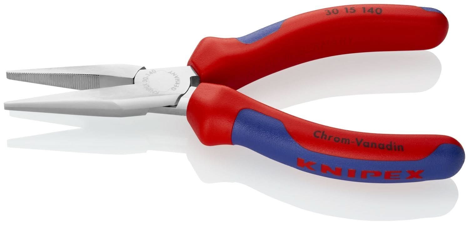 Knipex 30 15 140 Long Nose Pliers-Flat Tips - Image 3