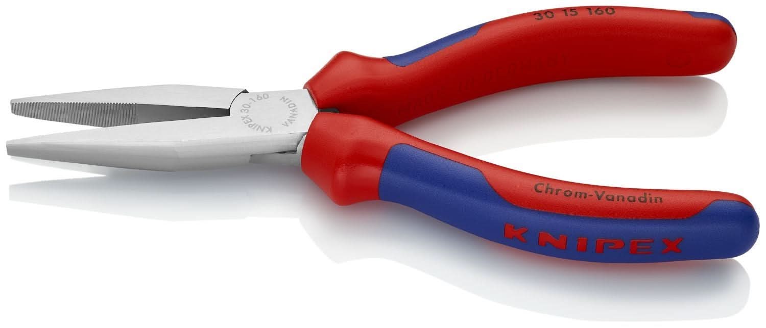 Knipex 30 15 160 Long Nose Pliers-Flat Tips - Image 3