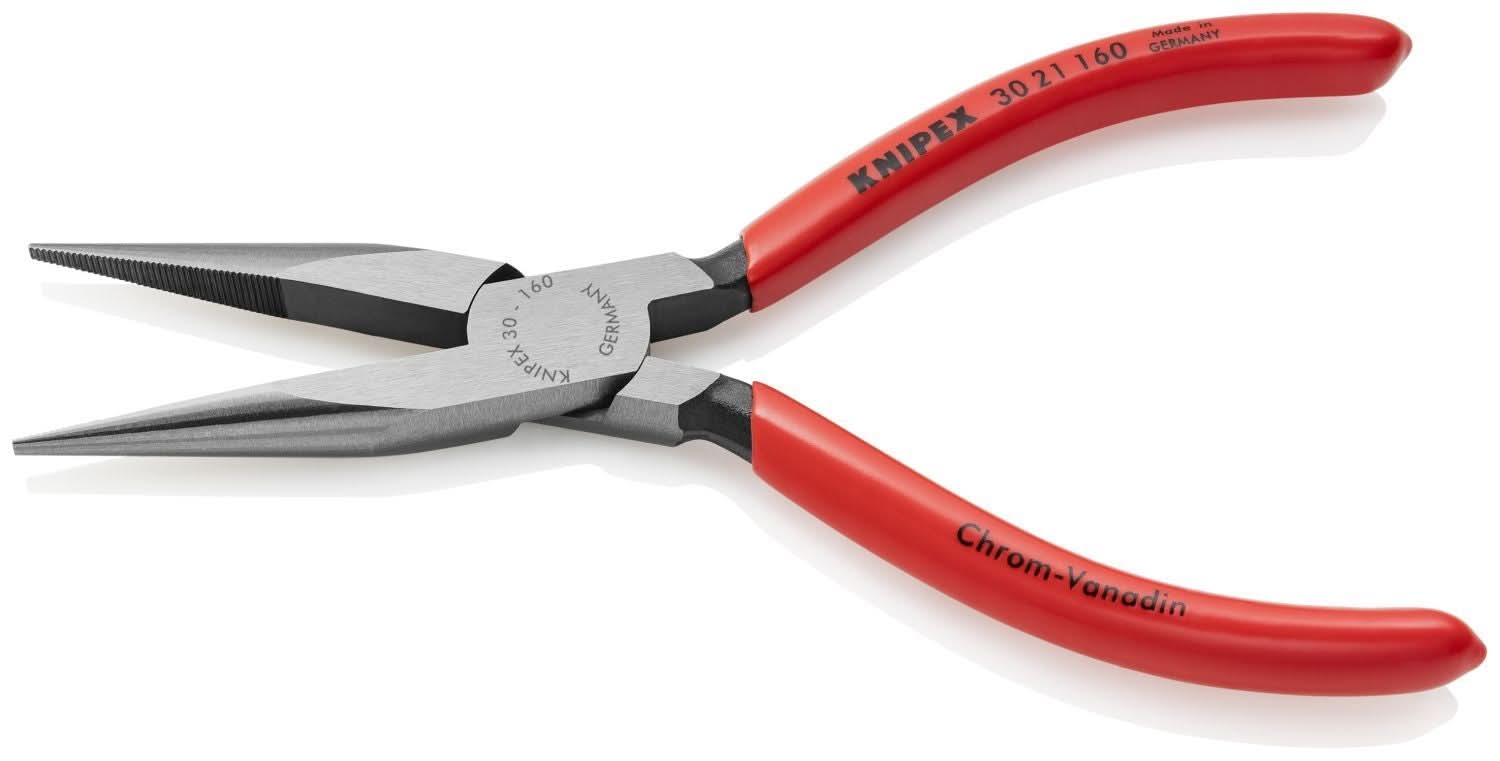 Knipex 30 21 160 Long Nose Pliers-Half Round Tips - Image 3
