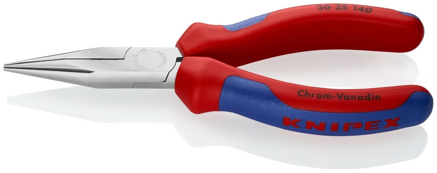 Knipex 30 25 140 Long Nose Pliers-Half Round Tips - Image 2